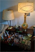 Mcm Table Lamps, Tumbler Glasses, Warmer, Chip