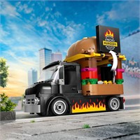 LEGO City Burger Truck Toy Building Set 60404