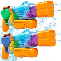unanscre 2 Pack Water Guns with Double Nozzle