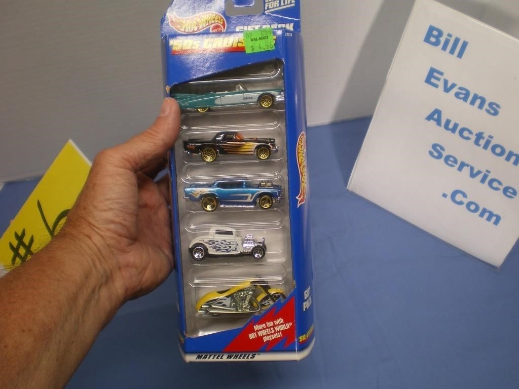 Hot Wheels '50's Cruisers Gift Pack, NOS, 1998