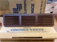 16" x 4-1/4" Brown Cornice Vents x 6 Boxes