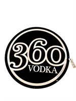 360 Vodka Round Advertising Sign