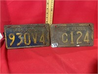 Vintage pa tags