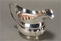 English Sterling Silver Creamer,