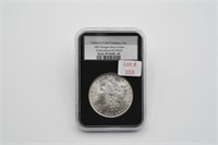 1885 Morgan Silver Dollar (Graded MS60)