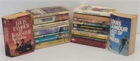 (20) Louis L'Amour Paperback Books