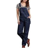 Size X-Large Dickies womens Denim Bib overalls