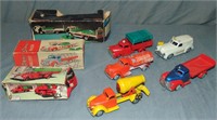 Tekno Lot. Vehicles and Boxes.