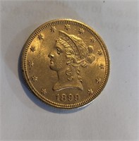 1899 $10 Gold Coin