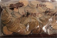 SELECTION OF WHEAT PENNIES