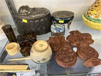 Food Mold, Trinket Boxes, Pottery Wall Plaques