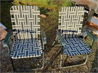 2- Folding Lawn Chairs