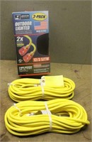 (2) 50FT Extension Cords