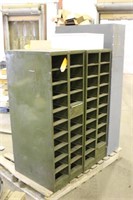 (2) Parts Bins, Approx 18"x24"x52, and First Aid