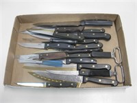 Assorted Cutlery Knives Longest 12.5"