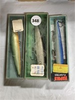 Fishing Lures (lot of 3) in boxes