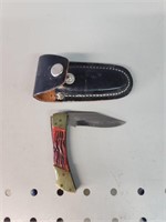 Vintage Folding Stainless Steel Pakistan Knife