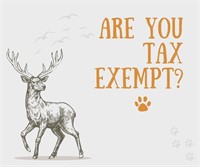 BIDDING INSTRUCTIONS: ARE YOU TAX EXEMPT?