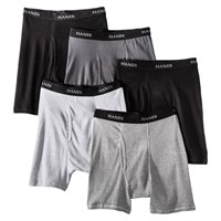 Hanes Premium Men's Boxer Briefs 5pk - Black/Gray