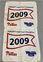 2 National League East Champions Phillies Towels