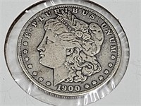 1900 S Silver Morgan Dollar Coin