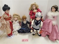 Lot of Dolls