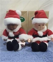Anne Geddes Baby Santas. NIB.