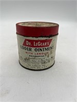 Vintage Dr. Legears Udder Ointment tin