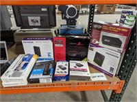 Misc. Lot of Electronics in boxes mostly new