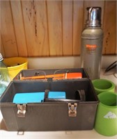 Vintage Lunch Box & Stanley Thermos