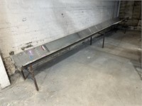 Galvanised Elevated V Channel Approx 6m x 400mm