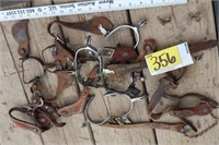 6 pairs of spurs