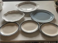 Ceramic platters