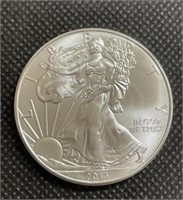2013 Uncirculated 1 Oz American Silver Eagle