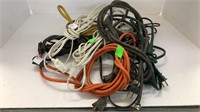 (7) Various size extension cords