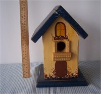 CUTE Painted Little Wooden Birdhouse