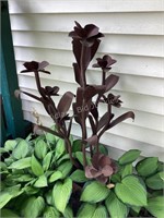 Large Iron Flower Bouquet, 36" tall