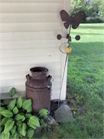 Outside Decor, Milk Can & Yard Stakes