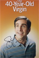 40 Years Old Virgin Poster Autograph