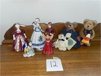 Decorative Figurines and Collector Bears