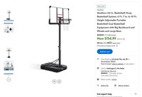 E9111  MaxKare 44 In. Basketball System 6-10 Ft.