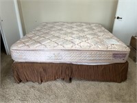 King Size Bed Frame, Mattress Free w/ Purchase
