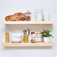 Rustic Farmhouse Floating Shelves 30x6.5x1.75