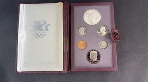 1983 OLYMPIC COINS LOS ANGELES SET  SILVER DOLLAR