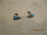 Sterling Turquiose Earrings