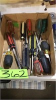 Assorted screw drivers