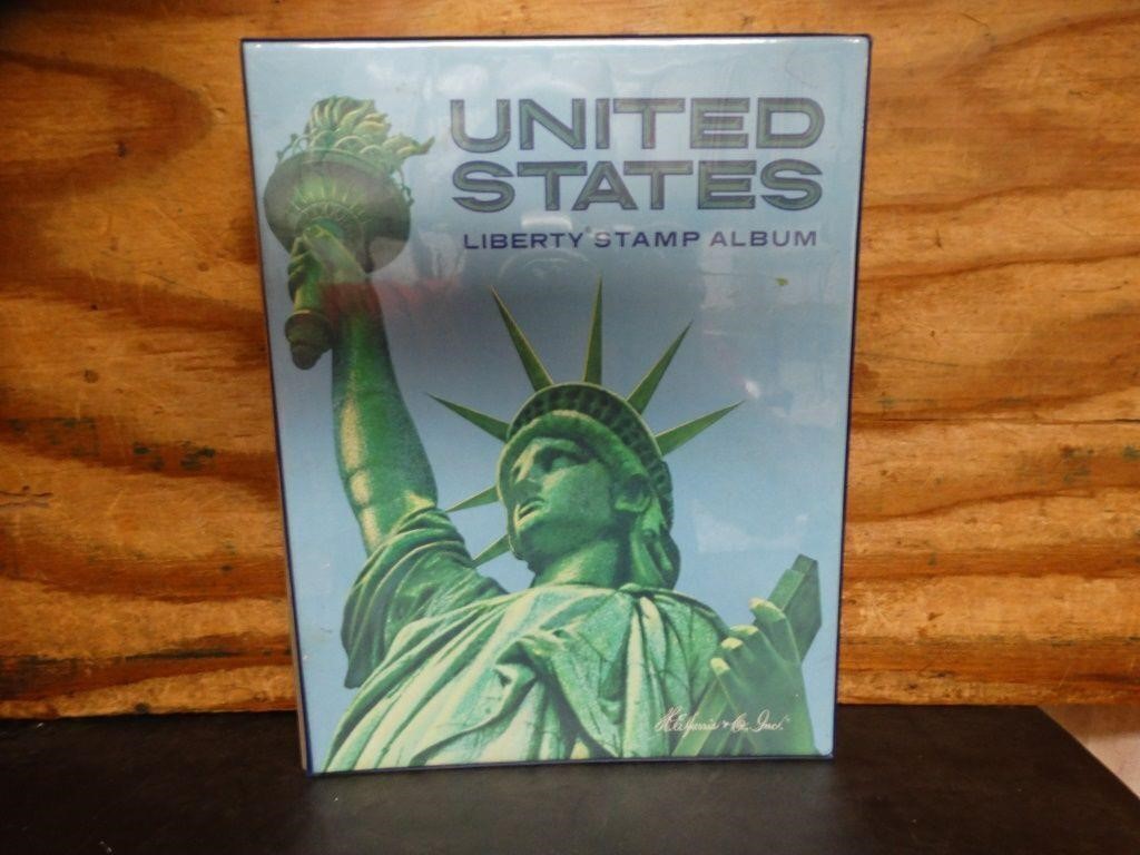 United States Liberty Stamp Album Without Stamps