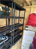 5 Shelf Utility Storage Rack, No Contents, 6'