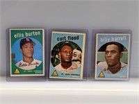 1959 Topps #231,353,433 Burton Flood Harrell