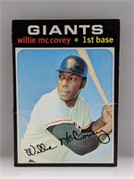 1971 Topps Willie McCovey #50 Crease